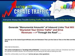 Go to: How To Create Traffic