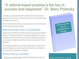 Go to: Referral Marketing System How To Guidebook For Dentists