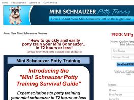 Go to: Mini Schnauzer Potty Training Survival Guide