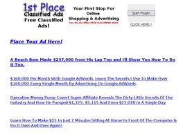 Go to: 1st Place Classified Ads.