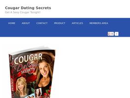 Go to: Cougar Dating Adivce On Getting Older Women