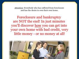 Go to: Home Buying Secrets For Those With Bad Credit.