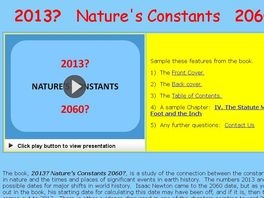 Go to: How Natural Constants Are Related To Places And Events