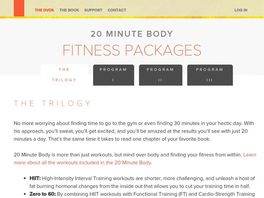 Go to: The 20 Minute Body