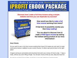 Go to: 100% Profit Resell Software Products.