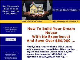 Go to: How To Build A New Home & Save Thousands.