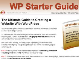 Go to: Wp Starter Guide - Wordpress Tutorial