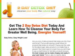 Go to: 2 Day Detox Diet