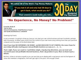 Go to: The 30 Day Blueprint For Success!