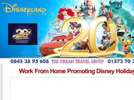 Go to: Work From Home Promoting Disney Vacations - Affiliate Network
