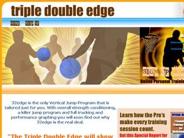 Go to: Triple Double Edge: Online Personal Training For Serious Ballers.