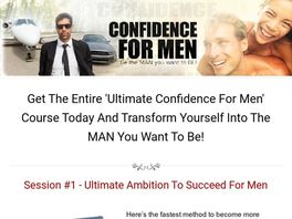 Go to: The Ultimate Confidence For Men Course