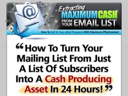 Go to: Extracting Maximum Cash From Your List