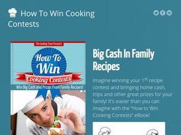 Go to: How To Win Cooking Contests - Brand New!