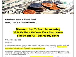 Go to: 47 Ways To Save 25% Or More On Your Next Energy Bill !!