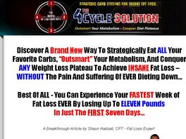 Go to: 4 Cycle Fat Loss Solution