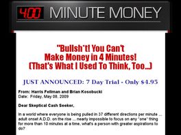 Go to: 4 Minute Money - Set Up Swarms Of 4, 5, And 6 Figure Income Streams