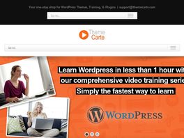 Go to: Themecarte.com - Wordpress Video Tutorials, Themes, Plugins & More