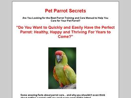 Go to: Total Pet Parrot Answers