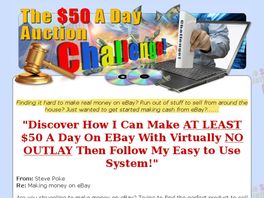 Go to: The $50 A Day Auction Challenge