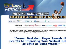 Go to: 50 Inch Vertical - Secrets To Jumping Higher - Basketball