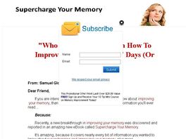 Go to: Quick & Easy Ways To Improve Your Memory