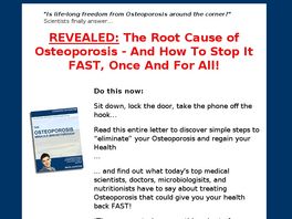 Go to: Ebook On Osteoporosis.