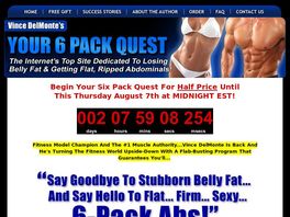 Go to: Your Six Pack Quest :: 75% Commissions :: Brand New.