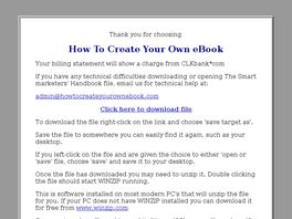Go to: How To Create Your Own Ebook.