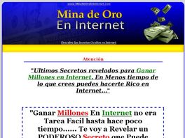 Go to: Gana Miles De Dolares, Descubre La Mina De Oro Que Guarda Internet.