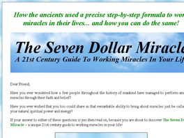 Go to: The Seven Dollar Miracle