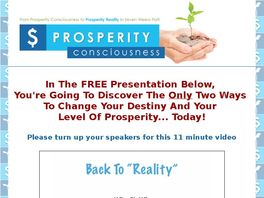 Go to: 7 Weeks to Wealth - Witness Life Changing Prosperity