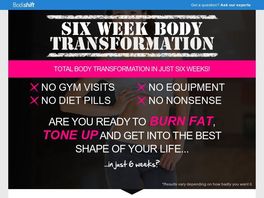Go to: The 6 Week Body Transformation System - High Quality Membership Site