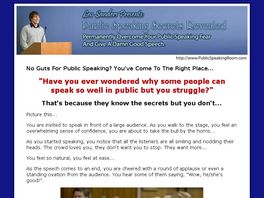 Go to: Overcome Public Speaking Fear.