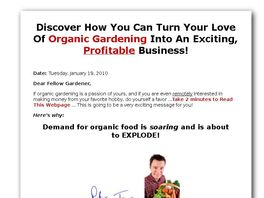 Go to: Organic Profits