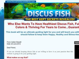 Go to: How To Care & Breed Discus Fish - Best Kept Secret Revealed!