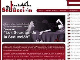 Go to: Los Secretos De La Seduccion - El Arte Para Seducir A Cualquier Mujer