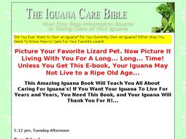 Go to: The Iguana Care Bible.