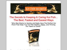 Go to: Koi Fish Secrets.