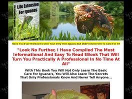 Go to: Life Extension For Iguanas