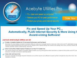 Go to: Acebyte Utilities - Fix Clean Optimize And Speed Up Your PC