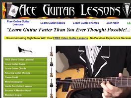 Go to: Ace Guitar Lessons - Online Video Guitar Lesson Memberships