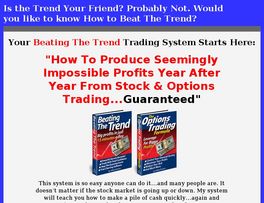 Go to: The Orignal Beating The Trend Trading Course.