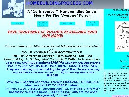 Go to: Do-It-Yourself Homebuilding Guide