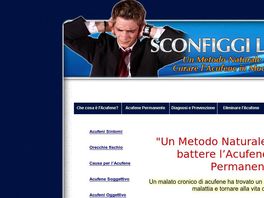 Go to: Eliminate Tinnitus In Italian Acufenicura.com