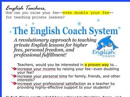 Go to: Success With The English Coach System!