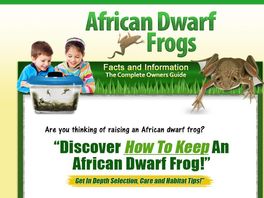 Go to: African Dwarf Frogs - Owner's Guide - Dwarf Frogs Make Fun Pets