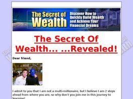 Go to: Secrets Of Wealth.