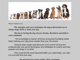 Go to: My Clever Dog Manual