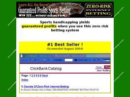 Go to: Secrets Of Zero-Risk Internet Betting.